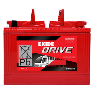 EXIDE DRIVE 80R